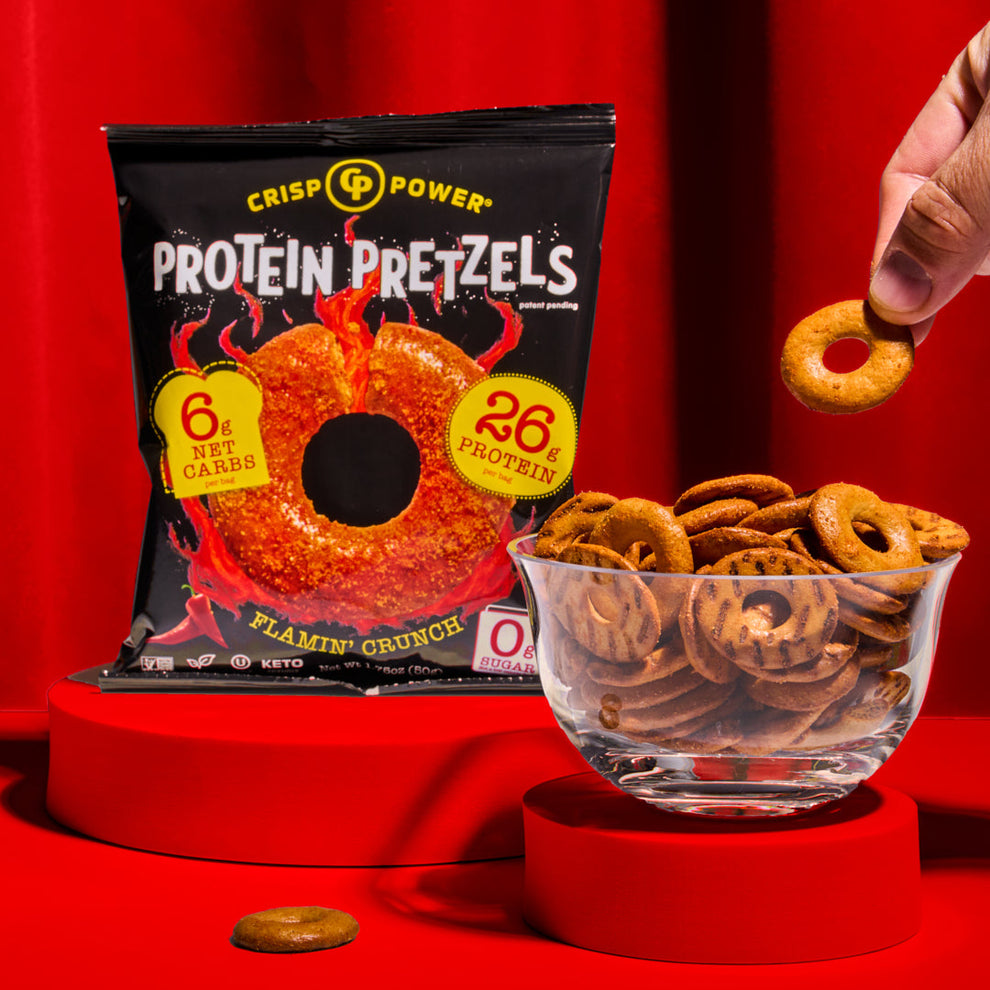 Flamin’ Protein Pretzels 🔥