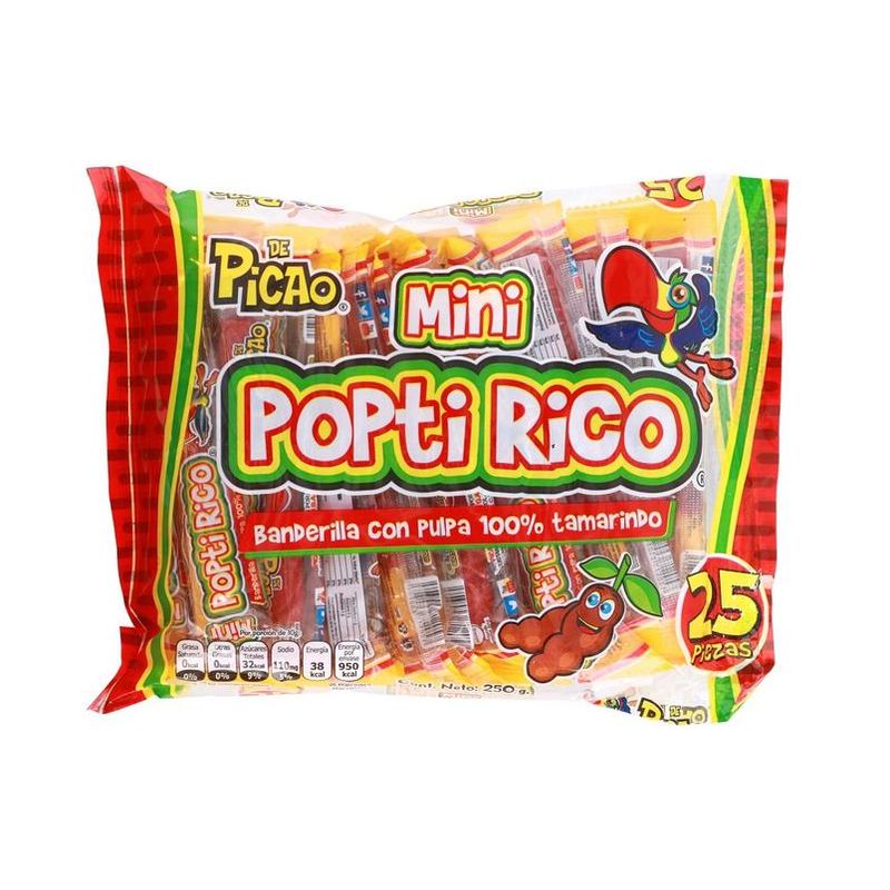 Mini Popti Rico Tamarindo 🍬 | Mexican Tamarind Candy Sticks