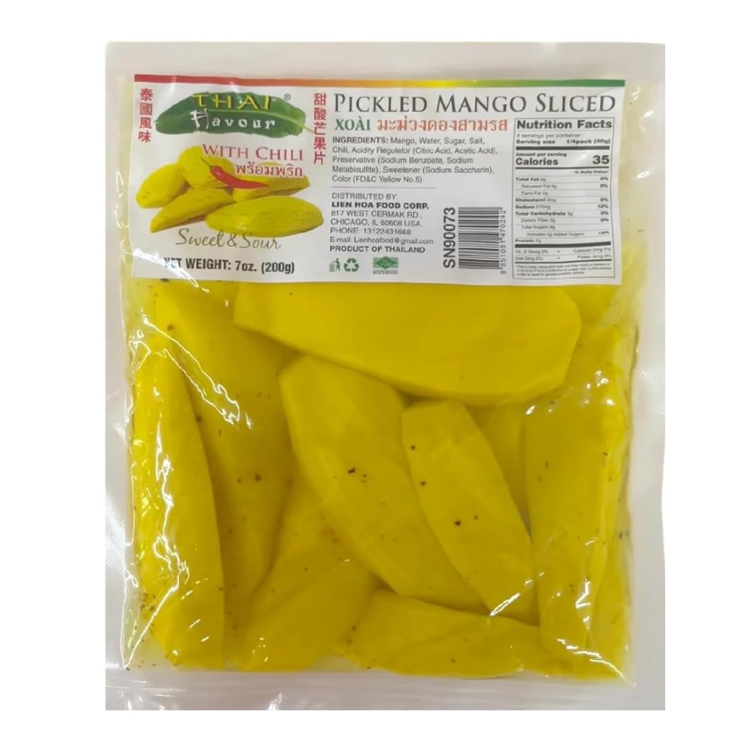 Pickled Mango with Chili 🌶️ | Imported Snack