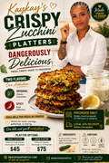 Kaykay’s Crispy Zucchini Platters